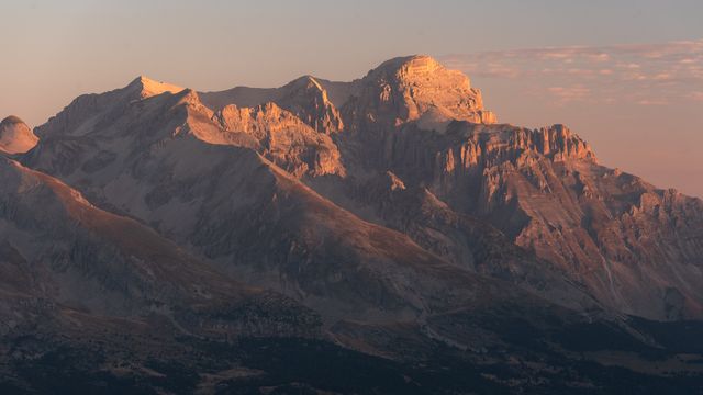 Les premières lumières sur l'Obiou